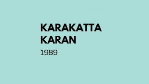 Karakatakkaran (1989)