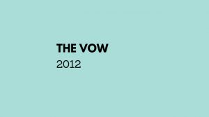 The Vow (2012)